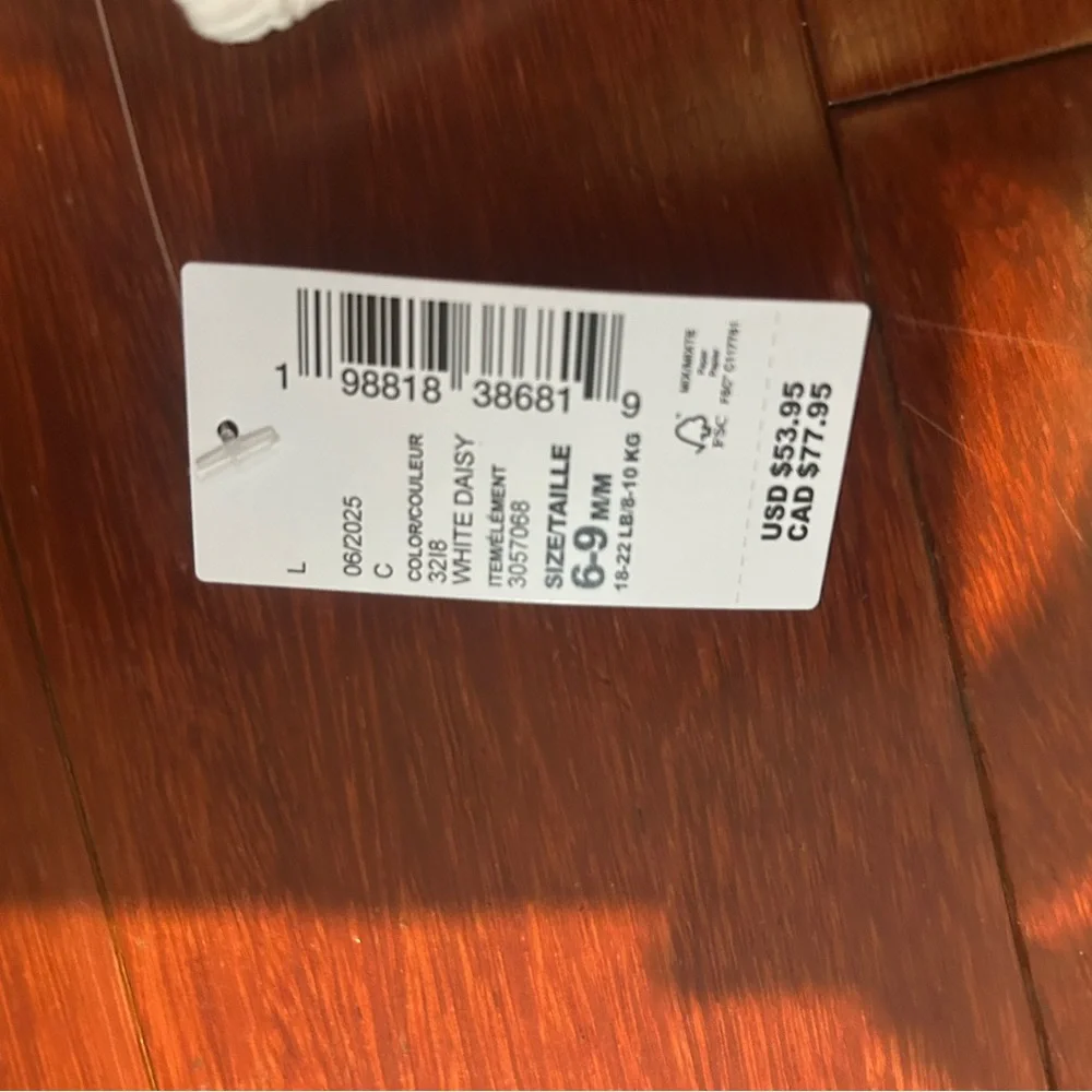 ✅ NWT The Children's Place Daisy Glitter Tutu Dress - 6-9M - Picture 8 of 8